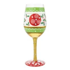 Enesco Gift In Full Cheer Wine Glass(In Full Cheer Wine Glass) -Enesco Gift 6015417 1