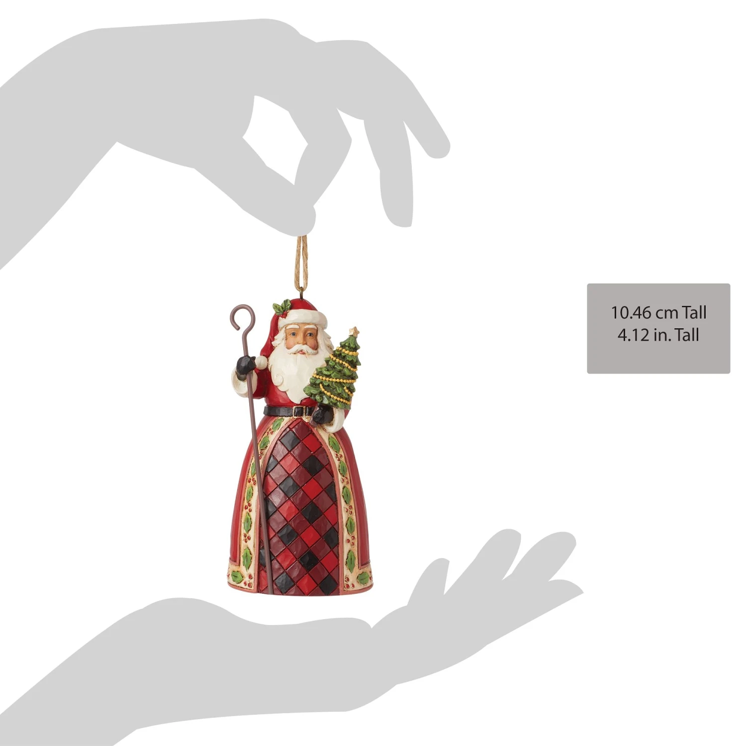 Enesco Gift Highland Glen Santa Staff Orn(Highland Glen Santa Staff Orn) 4 Enesco Gift Highland Glen Santa Staff Orn(Highland Glen Santa Staff Orn) - Image 4