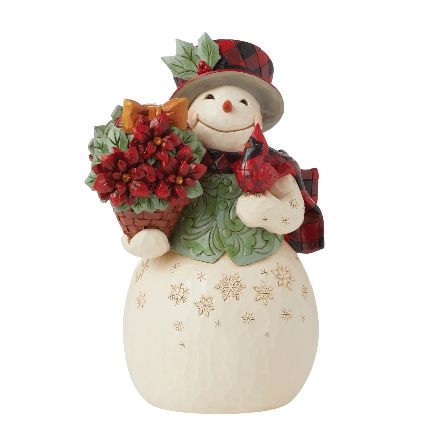 Enesco Gift Highland Glen Snowman Bskt Fig(Highland Glen Snowman Bskt Fig) 1 Enesco Gift Highland Glen Snowman Bskt Fig(Highland Glen Snowman Bskt Fig)