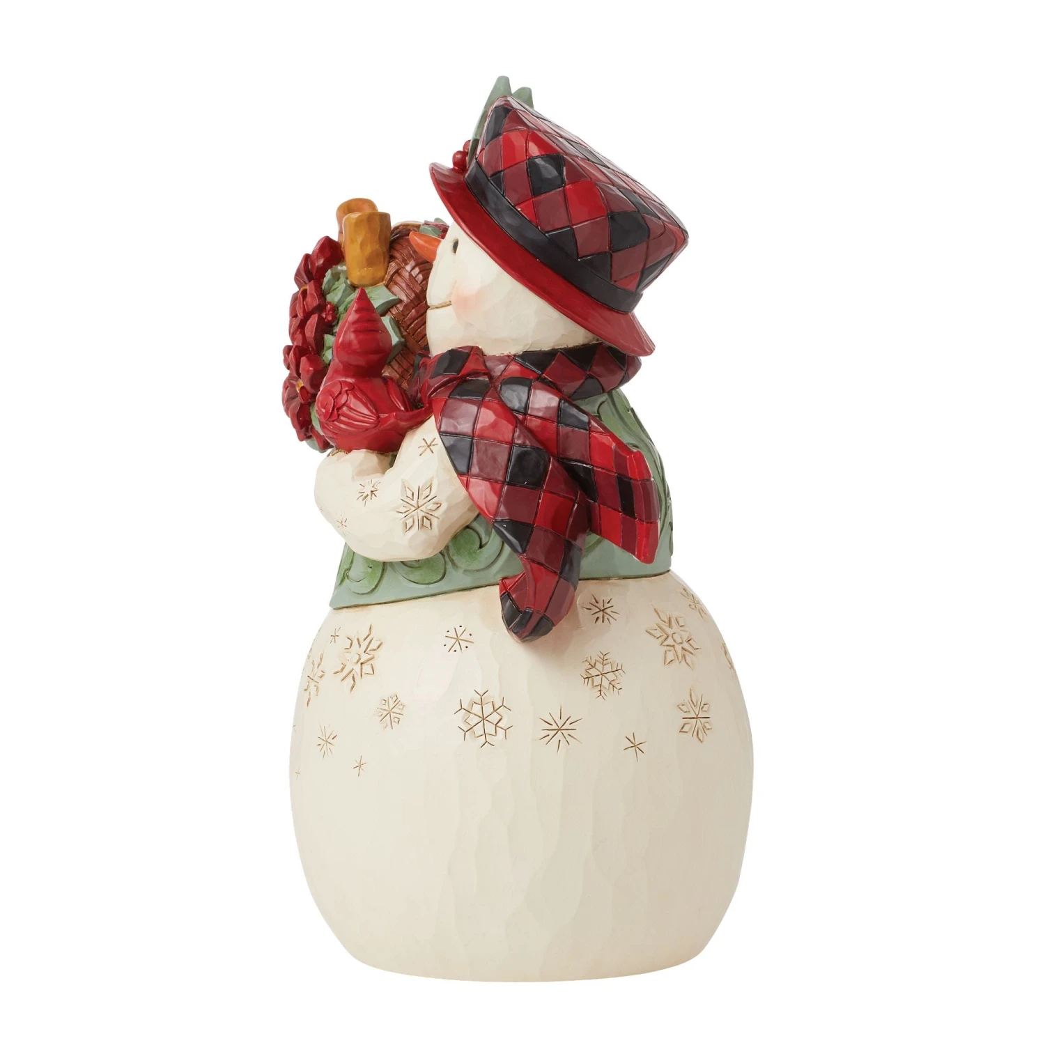 Enesco Gift Highland Glen Snowman Bskt Fig(Highland Glen Snowman Bskt Fig) 2 Enesco Gift Highland Glen Snowman Bskt Fig(Highland Glen Snowman Bskt Fig) - Image 2