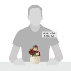 Enesco Gift Highland Glen Snowman Bskt Fig(Highland Glen Snowman Bskt Fig) 8 Enesco Gift Highland Glen Snowman Bskt Fig(Highland Glen Snowman Bskt Fig) -Enesco Gift 6015442 20