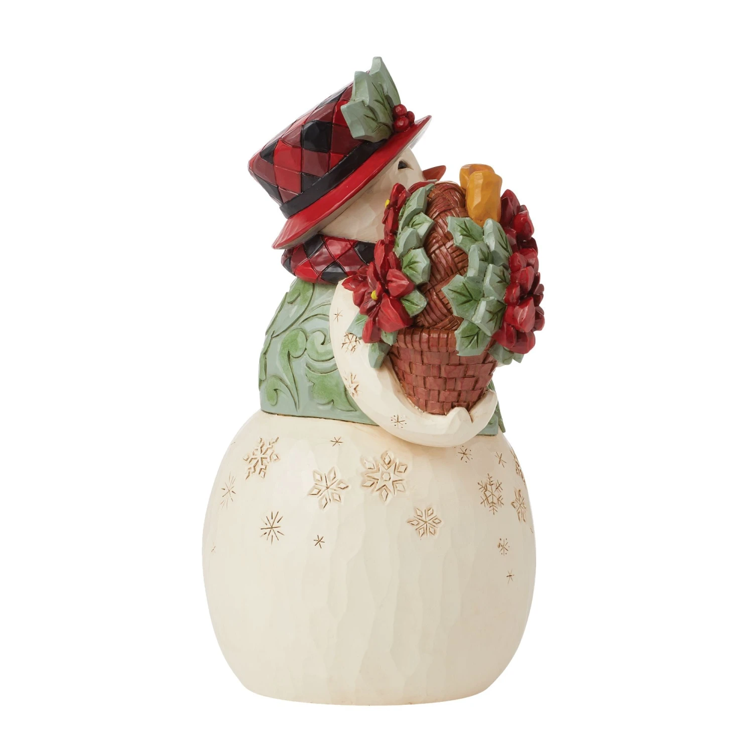 Enesco Gift Highland Glen Snowman Bskt Fig(Highland Glen Snowman Bskt Fig) 5 Enesco Gift Highland Glen Snowman Bskt Fig(Highland Glen Snowman Bskt Fig) - Image 5