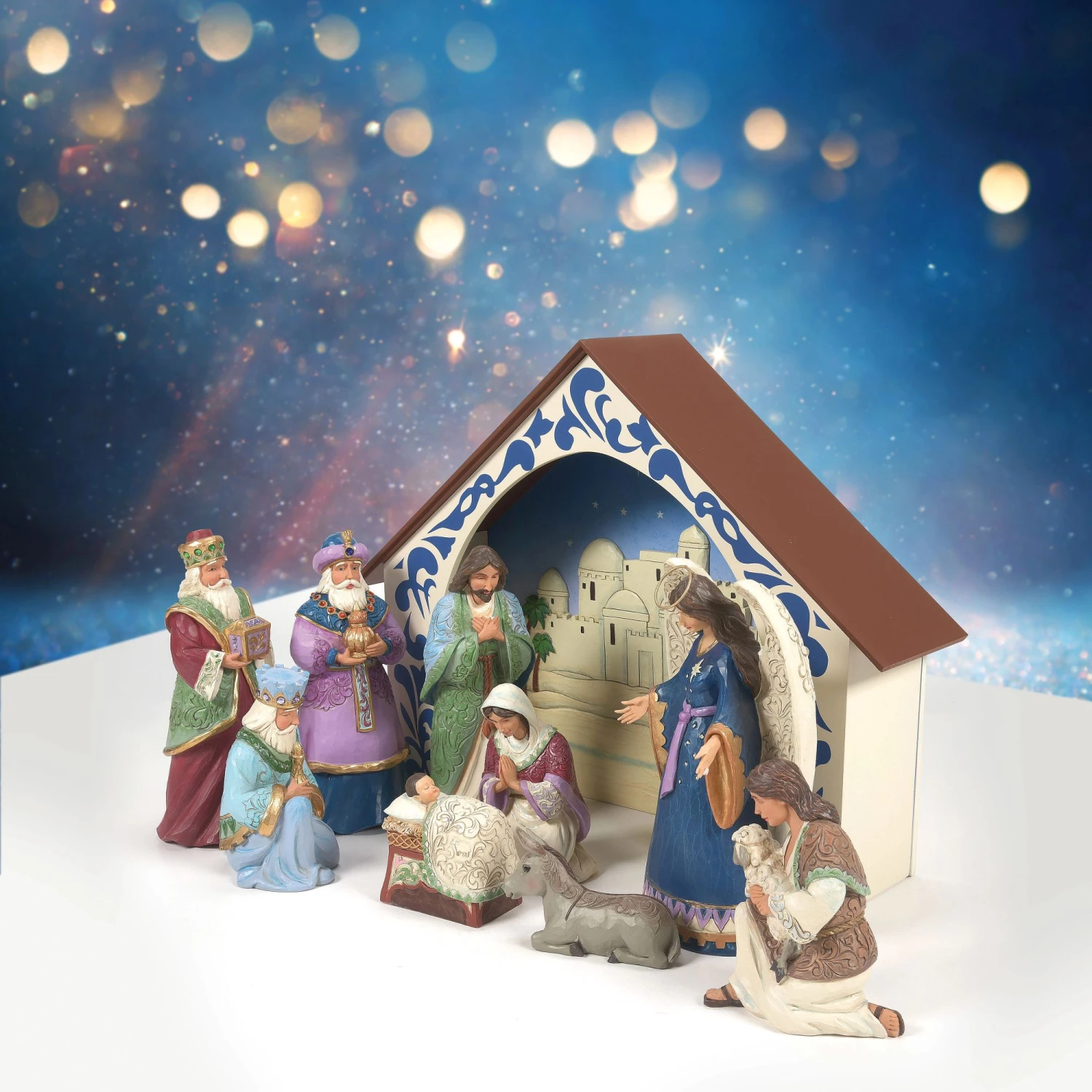 Enesco Gift 10 PC Nativity Set Figurines(10 Pc Nativity Set Figurines) 2 Enesco Gift 10 PC Nativity Set Figurines(10 Pc Nativity Set Figurines) - Image 2