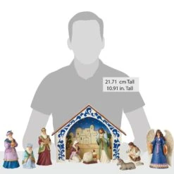 Enesco Gift 10 PC Nativity Set Figurines(10 Pc Nativity Set Figurines) 15 Enesco Gift 10 PC Nativity Set Figurines(10 Pc Nativity Set Figurines) -Enesco Gift 6015451 20