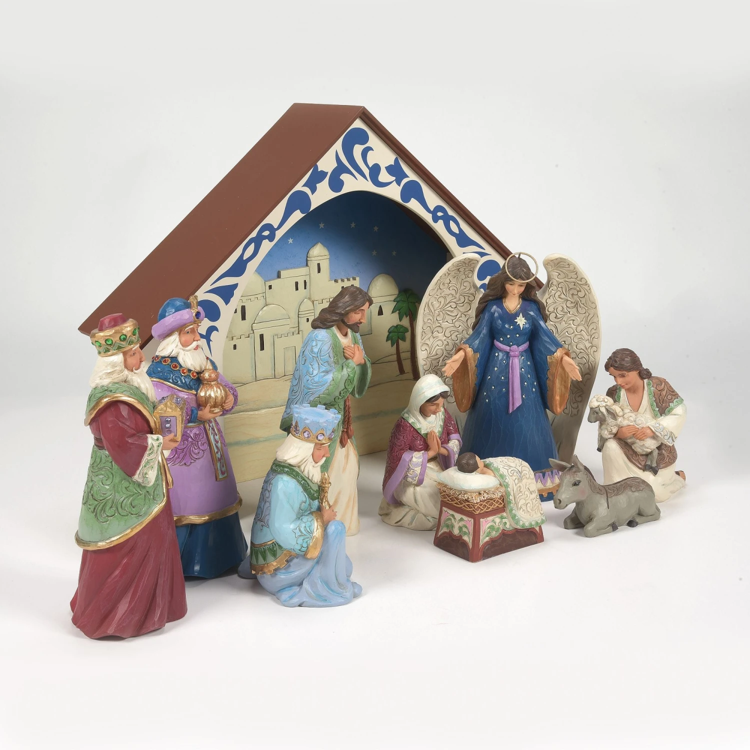 Enesco Gift 10 PC Nativity Set Figurines(10 Pc Nativity Set Figurines) 6 Enesco Gift 10 PC Nativity Set Figurines(10 Pc Nativity Set Figurines) - Image 6
