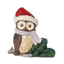 Enesco Gift Mini Owl With Santa Hat Fig(Mini Owl With Santa Hat Fig) 9 Enesco Gift Mini Owl With Santa Hat Fig(Mini Owl With Santa Hat Fig) -Enesco Gift 6015462 1