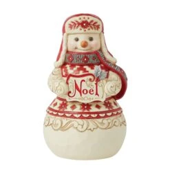 Enesco Gift Nordic Noel Snowman Noel Sign(Nordic Noel Snowman Noel Sign)