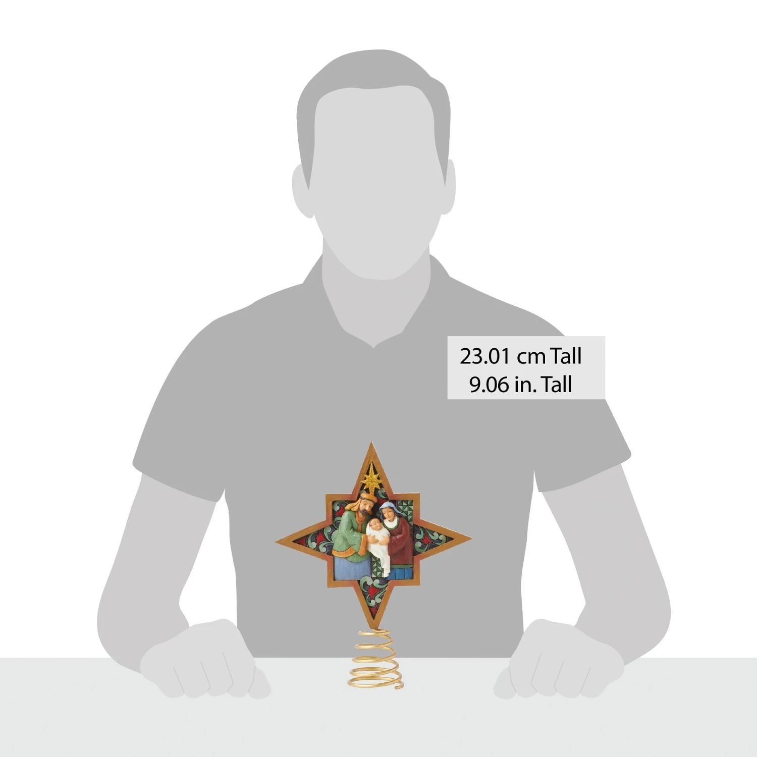 Enesco Gift Holiday Manor Star Topper(Holiday Manor Star Topper) 5 Enesco Gift Holiday Manor Star Topper(Holiday Manor Star Topper) - Image 5