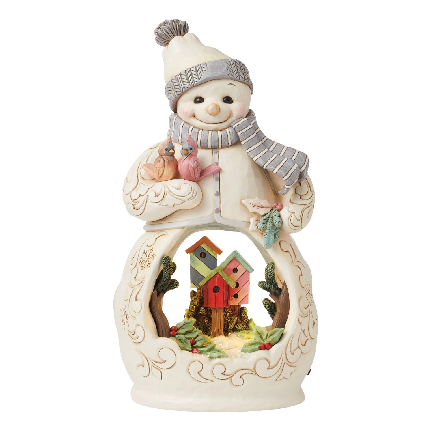 Enesco Gift Snowman With Open Scene LED Fi(Snowman With Open Scene Led Fi) 1 Enesco Gift Snowman With Open Scene LED Fi(Snowman With Open Scene Led Fi)
