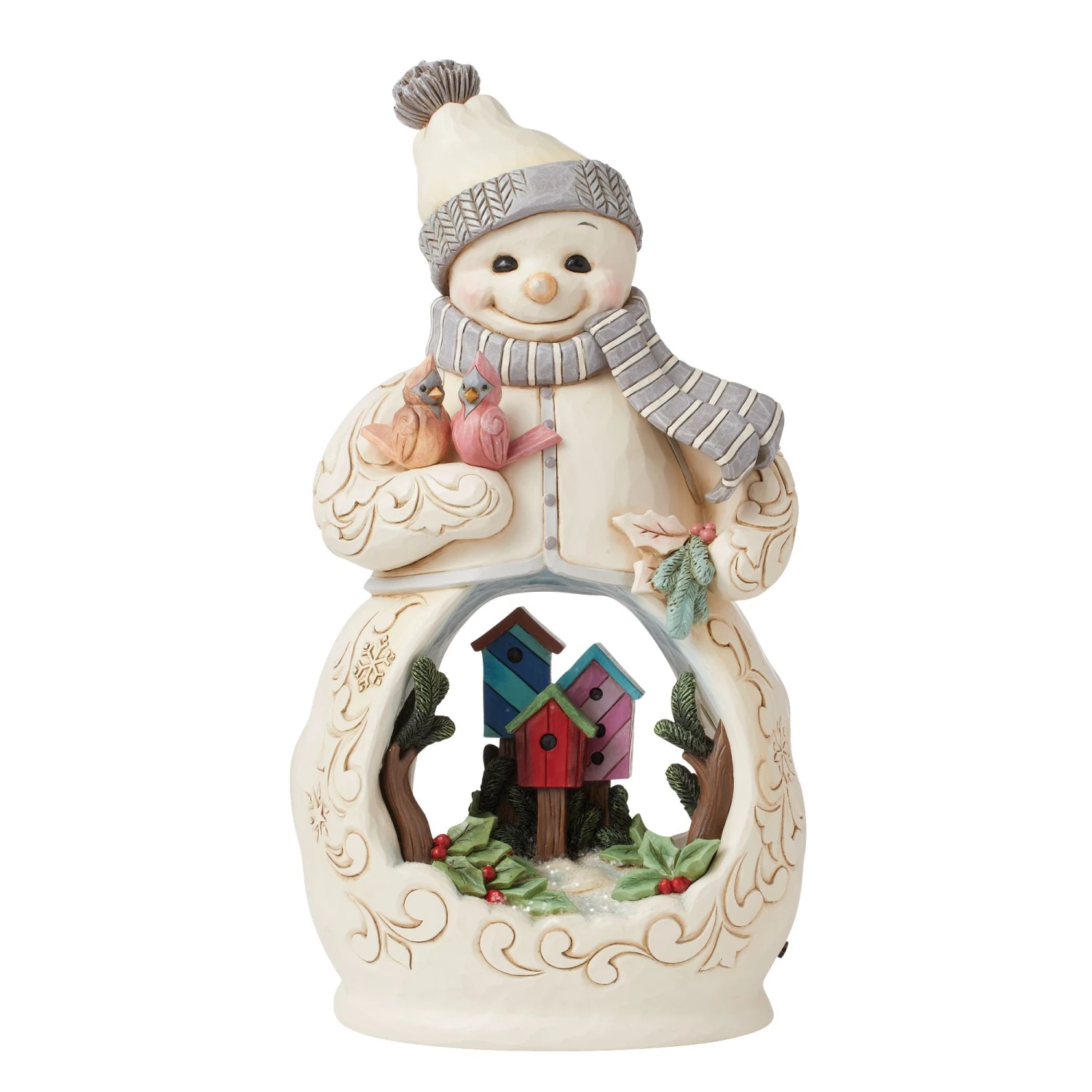 Enesco Gift Snowman With Open Scene LED Fi(Snowman With Open Scene Led Fi) 2 Enesco Gift Snowman With Open Scene LED Fi(Snowman With Open Scene Led Fi) - Image 2