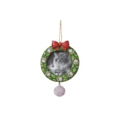 Enesco Gift Cat Pet Wreath Frame Orn(Cat Pet Wreath Frame Orn)