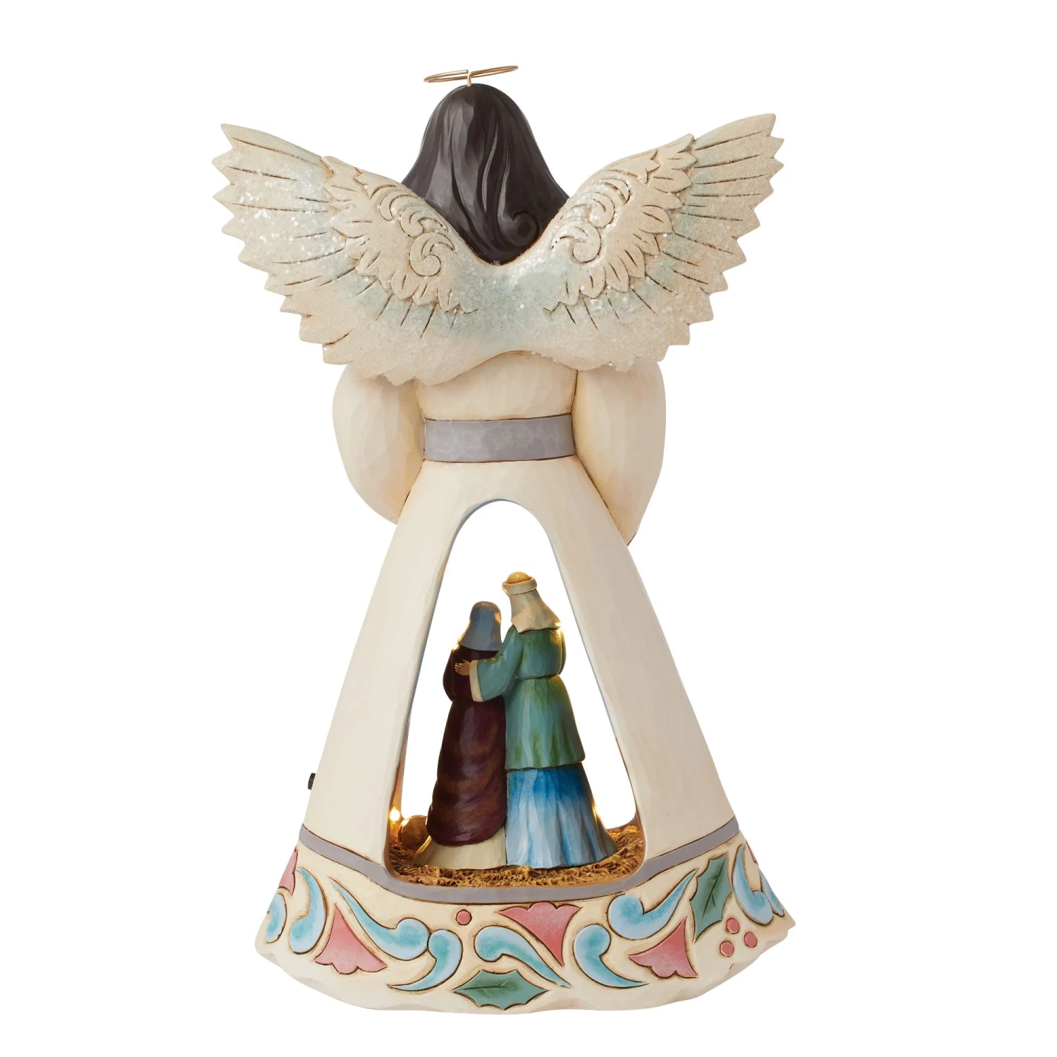 Enesco Gift LED Nativity Angel With Open S(Led Nativity Angel With Open S) 6 Enesco Gift LED Nativity Angel With Open S(Led Nativity Angel With Open S) - Image 6