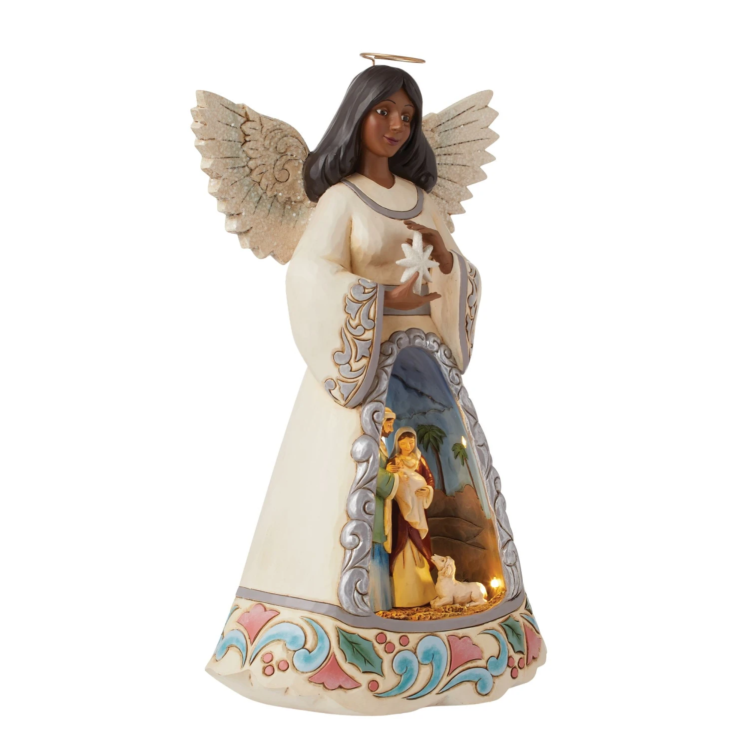Enesco Gift LED Nativity Angel With Open S(Led Nativity Angel With Open S) 8 Enesco Gift LED Nativity Angel With Open S(Led Nativity Angel With Open S) - Image 8