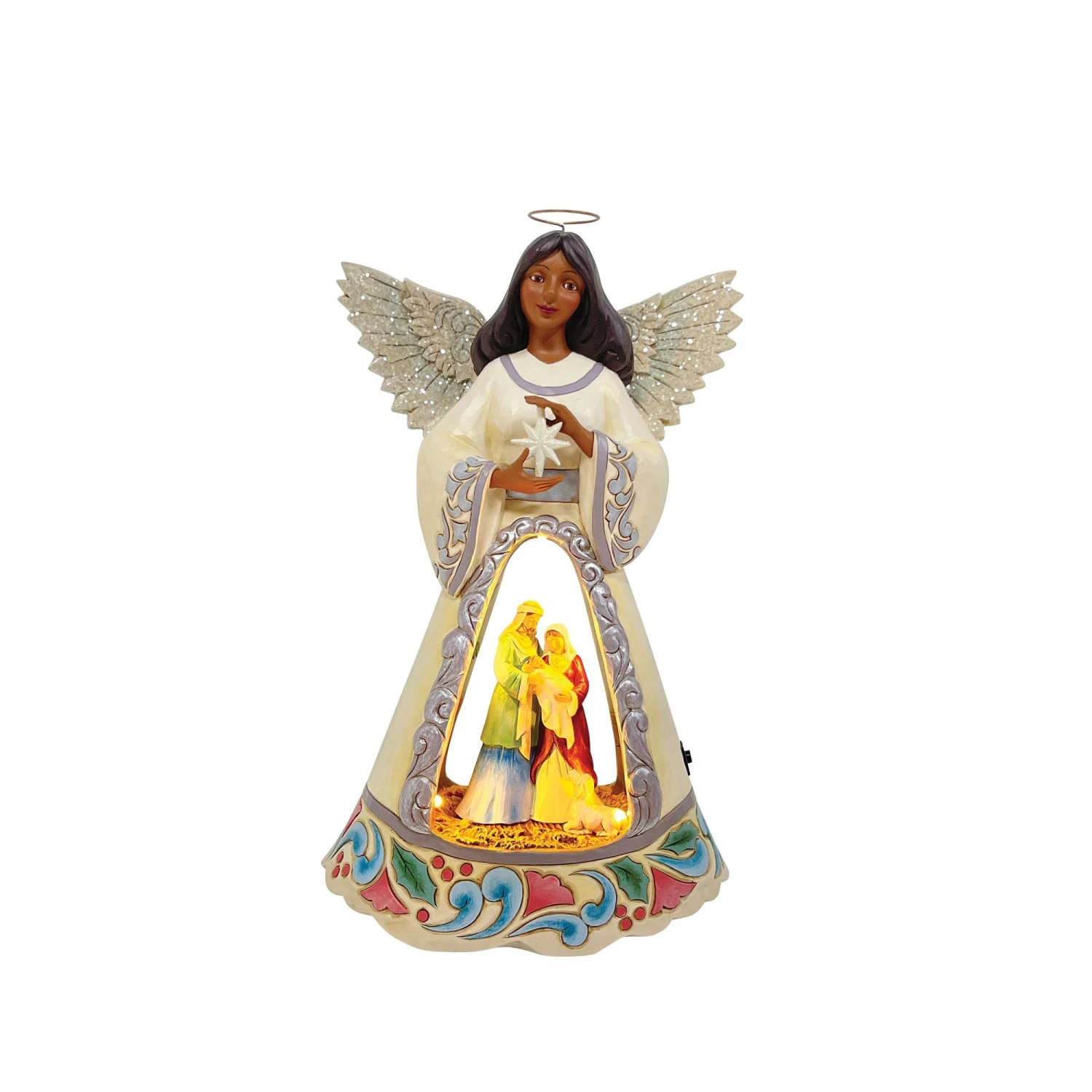 Enesco Gift LED Nativity Angel With Open S(Led Nativity Angel With Open S) 9 Enesco Gift LED Nativity Angel With Open S(Led Nativity Angel With Open S) - Image 9