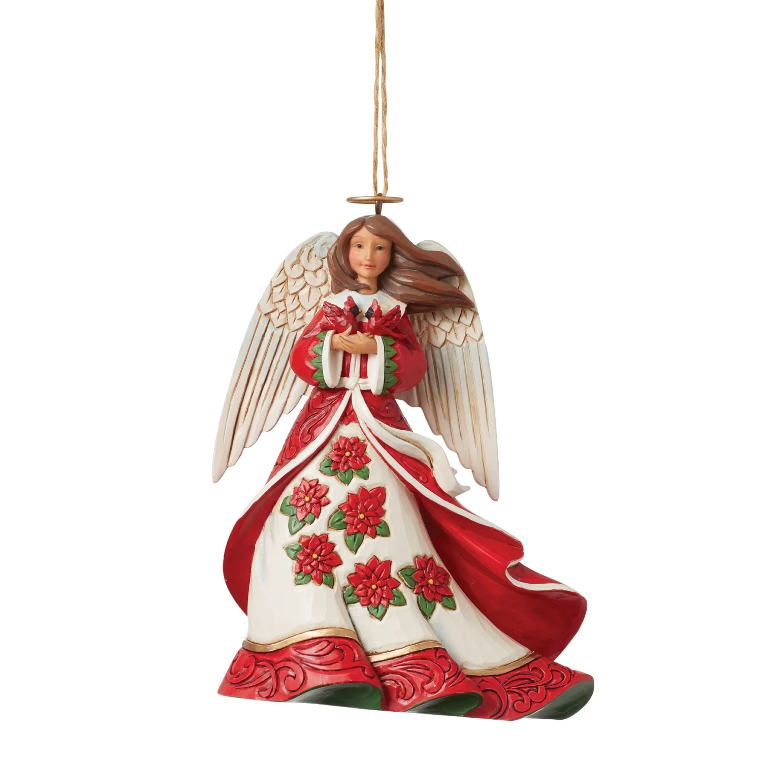 Enesco Gift Red Angel With Cardinals Orn(Angel With Cardinals Orn) 1 Enesco Gift Red Angel With Cardinals Orn(Angel With Cardinals Orn)