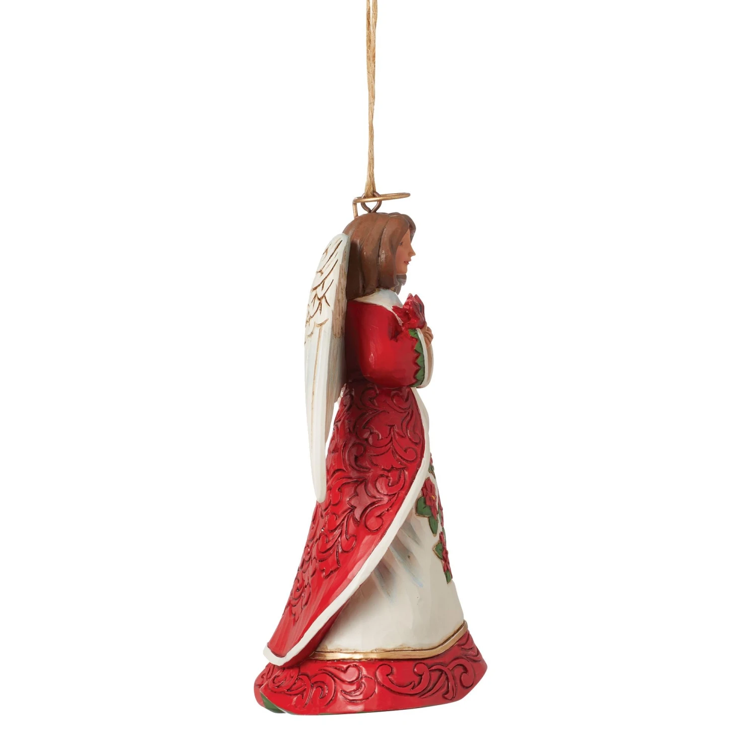 Enesco Gift Red Angel With Cardinals Orn(Angel With Cardinals Orn) 6 Enesco Gift Red Angel With Cardinals Orn(Angel With Cardinals Orn) - Image 6
