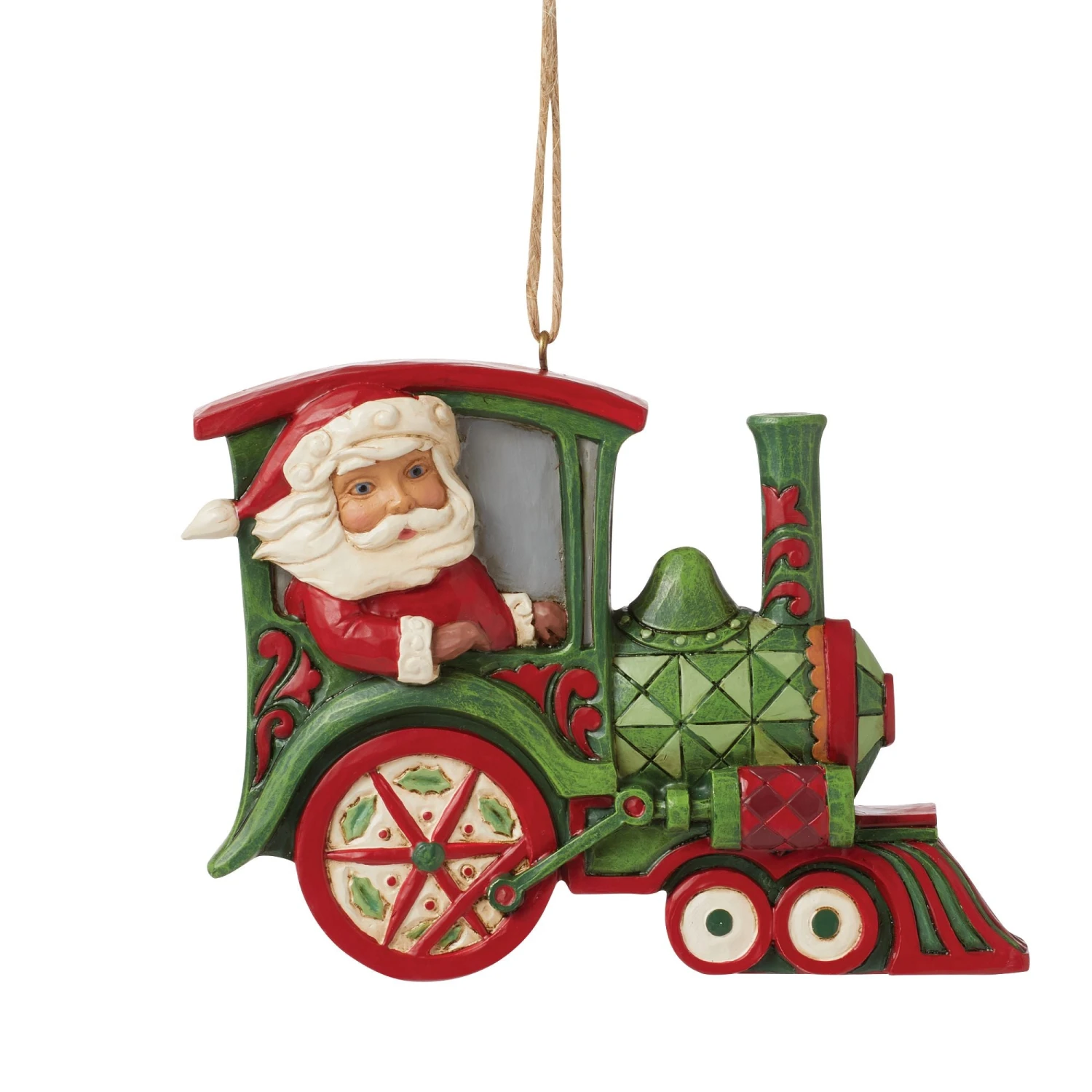 Enesco Gift Santa In Train Ornament(Santa In Train Ornament) 1 Enesco Gift Santa In Train Ornament(Santa In Train Ornament)