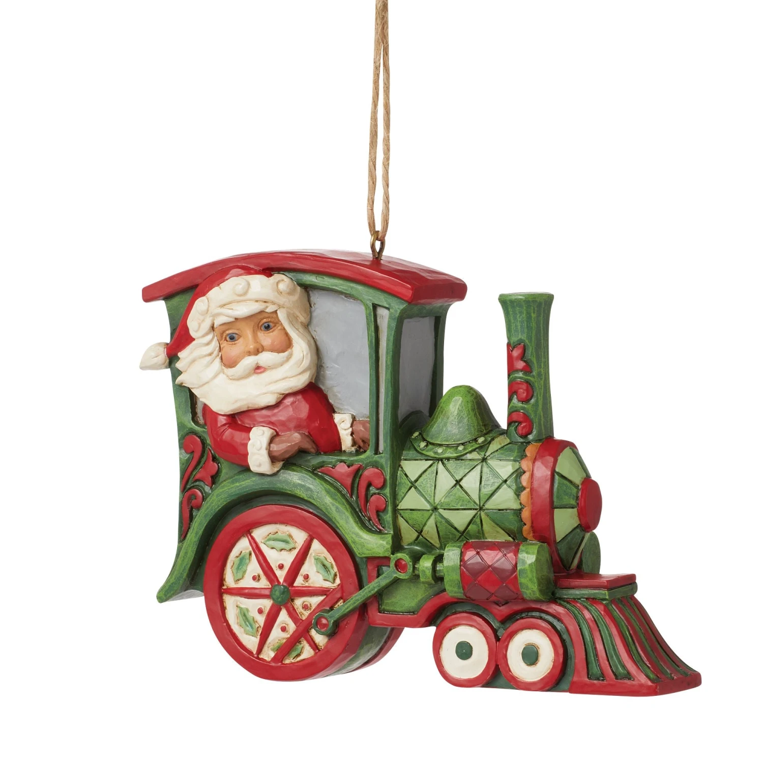 Enesco Gift Santa In Train Ornament(Santa In Train Ornament) 2 Enesco Gift Santa In Train Ornament(Santa In Train Ornament) - Image 2