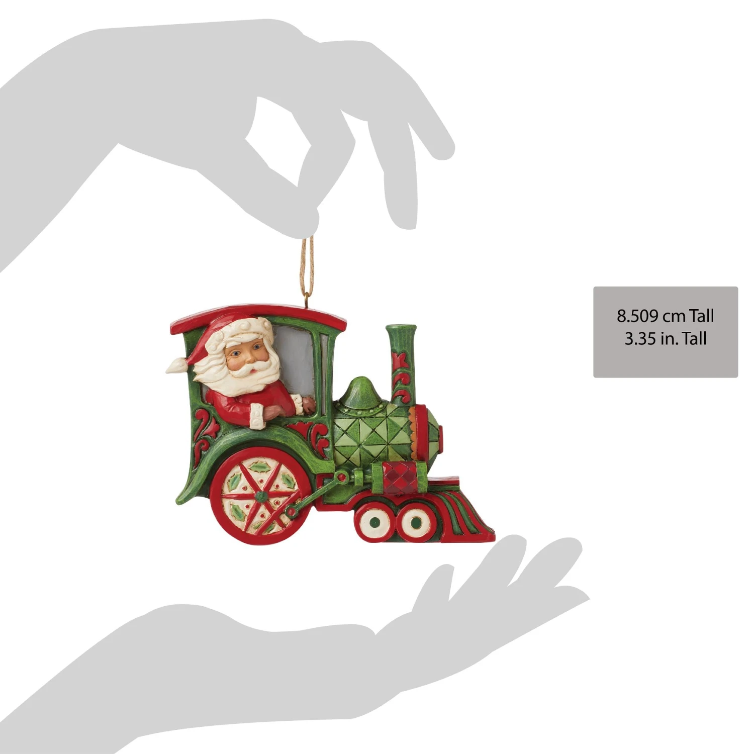 Enesco Gift Santa In Train Ornament(Santa In Train Ornament) 4 Enesco Gift Santa In Train Ornament(Santa In Train Ornament) - Image 4