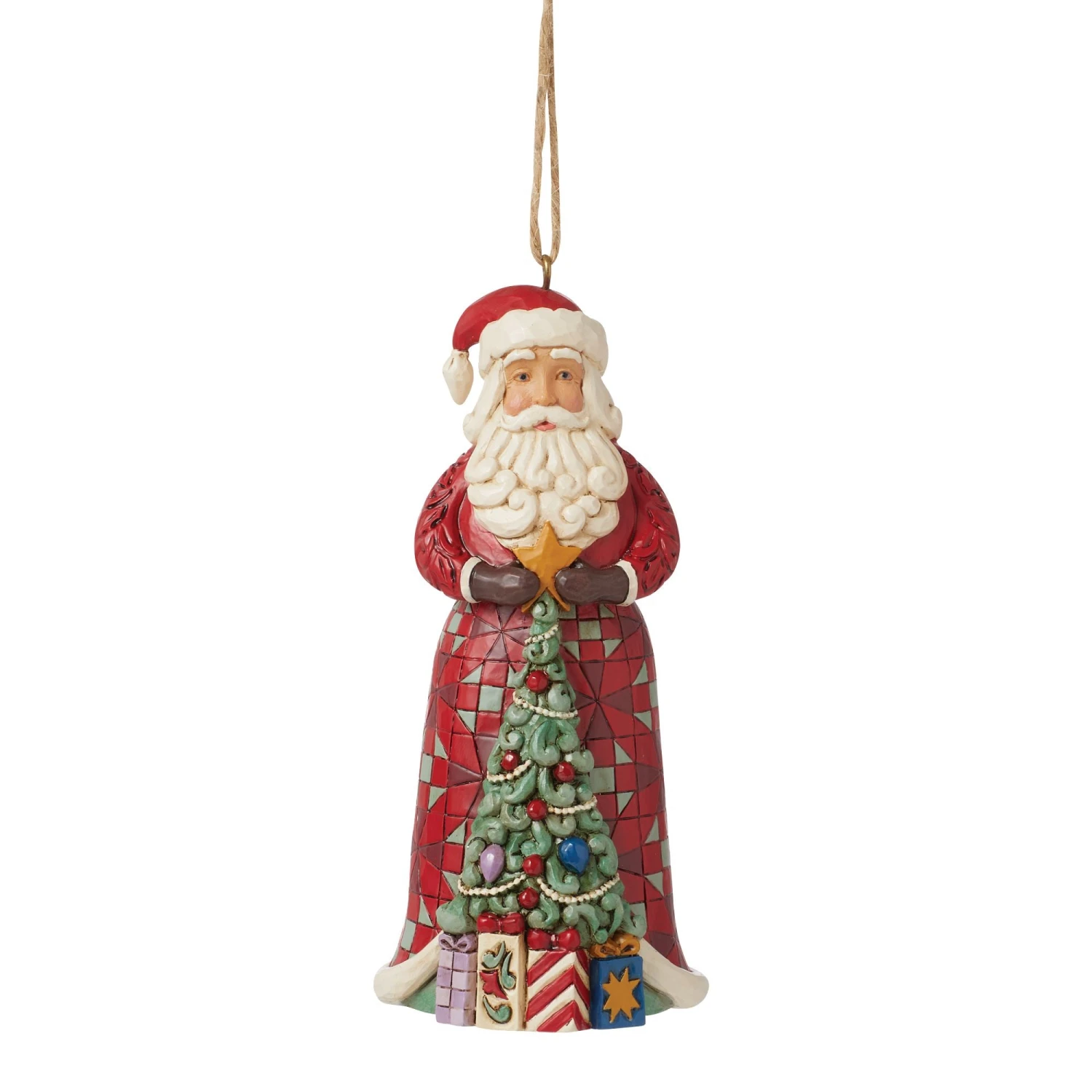 Enesco Gift Santa With Tree In Skirt Orn(Santa With Tree In Skirt Orn) 1 Enesco Gift Santa With Tree In Skirt Orn(Santa With Tree In Skirt Orn)