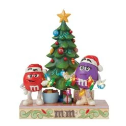 Enesco Gift M&M'S Purple/Red Charact Tree(M Ms Purple Red Charact Tree)