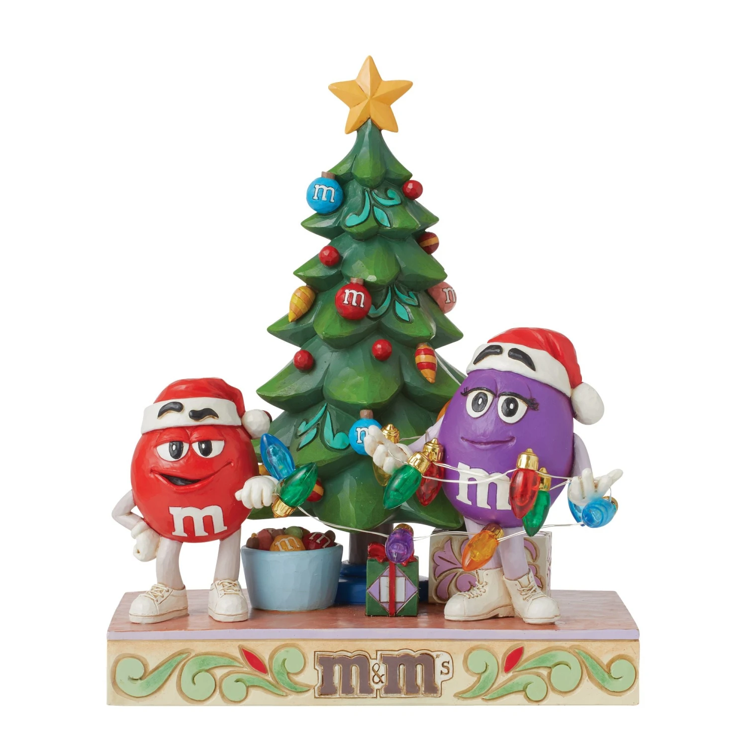 Enesco Gift M&M'S Purple/Red Charact Tree(M Ms Purple Red Charact Tree) 2 Enesco Gift M&M'S Purple/Red Charact Tree(M Ms Purple Red Charact Tree) - Image 2