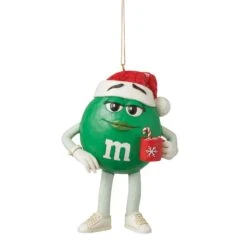 Enesco Gift M&M'S Green Charact In Hat H/O(M Ms Green Charact In Hat H O)