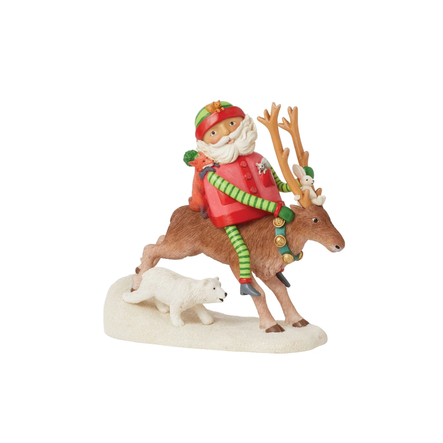 Enesco Gift Santa's Wild Ride Figurine(Santas Wild Ride Figurine) 2 Enesco Gift Santa's Wild Ride Figurine(Santas Wild Ride Figurine) - Image 2