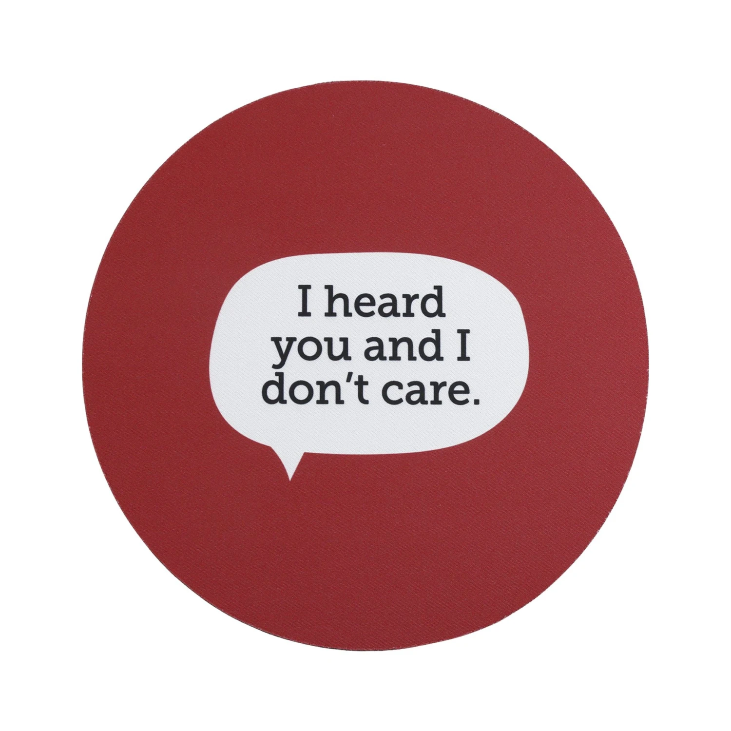 Enesco Gift Heard And Don't Care Mouse Pad(Heard And Donf Care Mouse Pad) 1 Enesco Gift Heard And Don't Care Mouse Pad(Heard And Donf Care Mouse Pad)