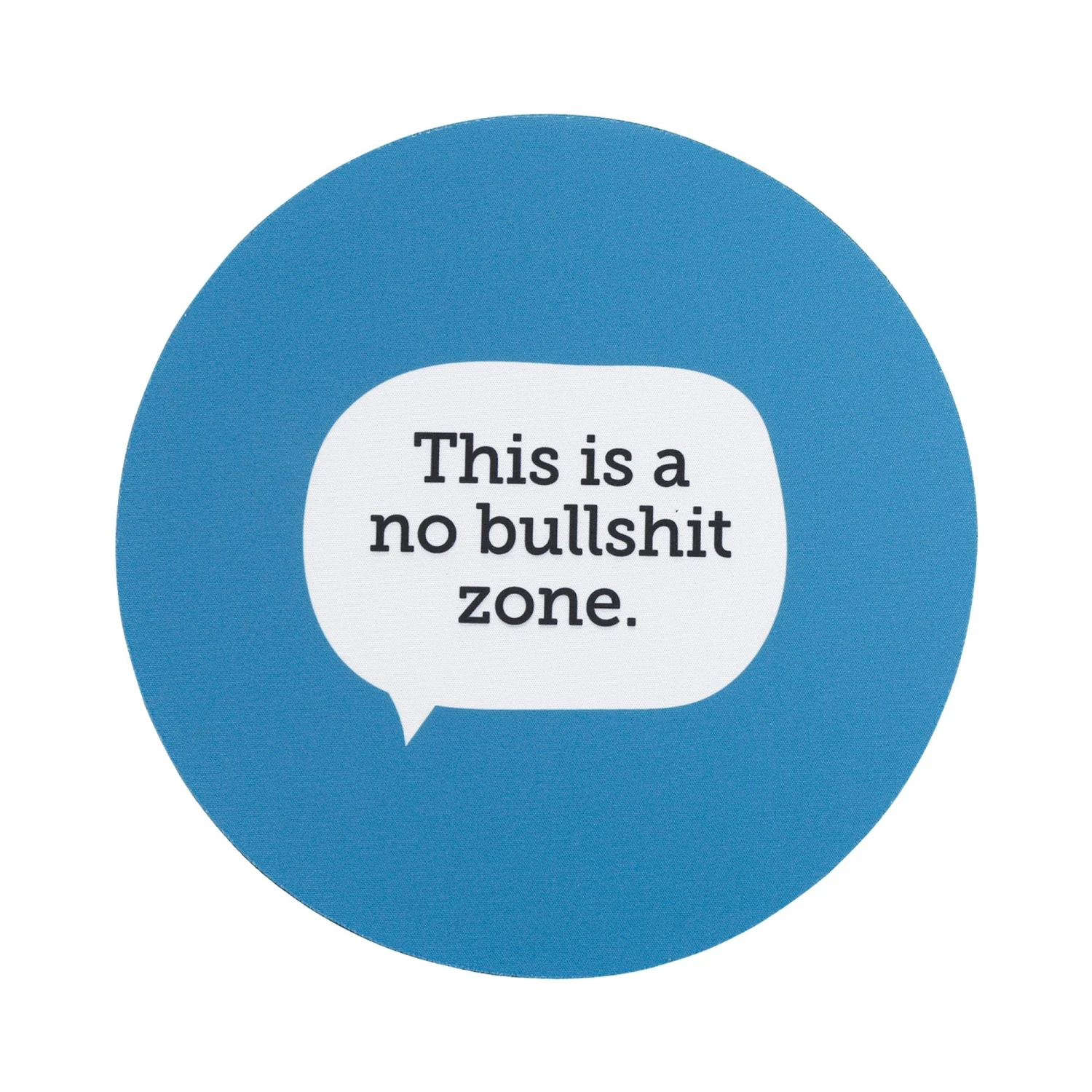 Enesco Gift No Bullshit Zone Mouse Pad(No Bullshit Zone Mouse Pad) 1 Enesco Gift No Bullshit Zone Mouse Pad(No Bullshit Zone Mouse Pad)