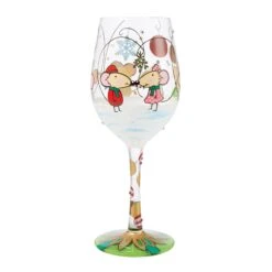 Enesco Gift Not Even A Mouse Wine Glass(Not Even A Mouse Wine Glass)