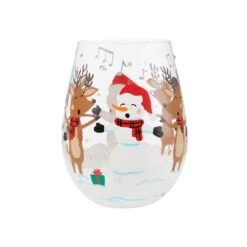 Enesco Gift A-Caroling We Go Stemless Wine(A Caroling We Go Stemless Wine) -Enesco Gift 6015933 2