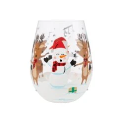 Enesco Gift A-Caroling We Go Stemless Wine(A Caroling We Go Stemless Wine) -Enesco Gift 6015933 4