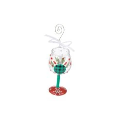 Enesco Gift Plaid Kind Christmas Ornament(Plaid Kind Christmas Ornament) -Enesco Gift 6016087 4