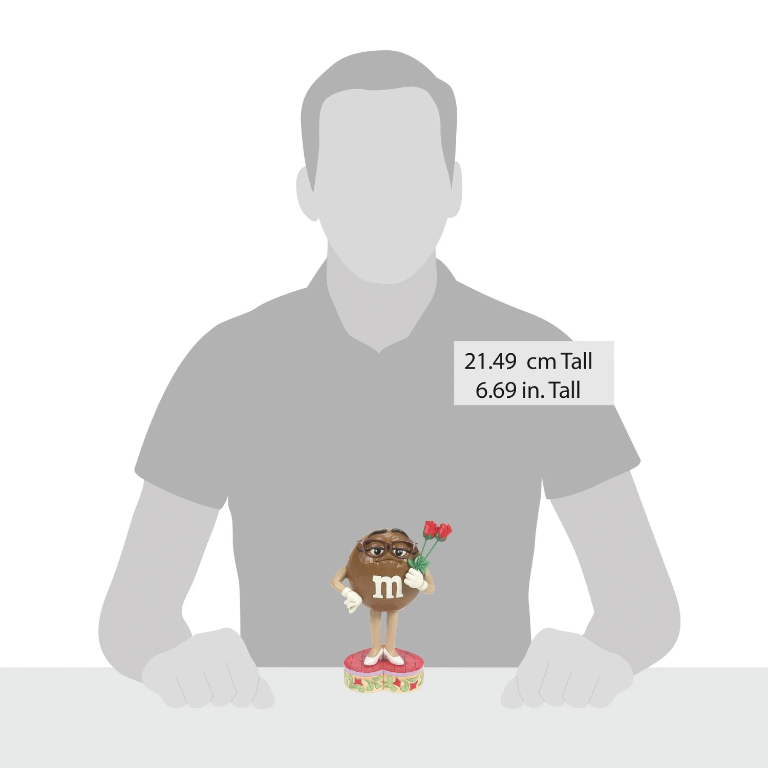 Enesco Gift M&M'S Brown Charact Hldng Flwr(M Ms Brown Charact Hldng Flwr) 5 Enesco Gift M&M'S Brown Charact Hldng Flwr(M Ms Brown Charact Hldng Flwr) - Image 5