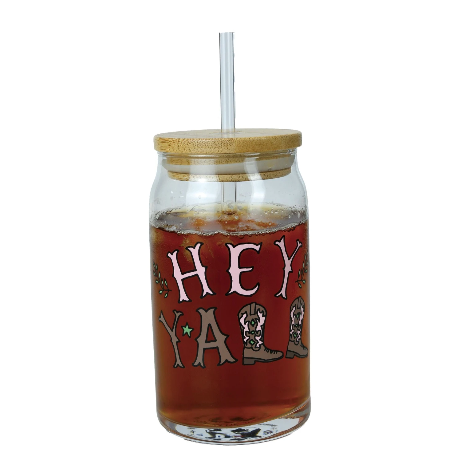 Enesco Gift Hey Y All Latte Glass(Hey Y All Latte Glass) 2 Enesco Gift Hey Y All Latte Glass(Hey Y All Latte Glass) - Image 2
