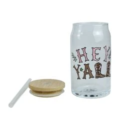 Enesco Gift Hey Y All Latte Glass(Hey Y All Latte Glass) 6 Enesco Gift Hey Y All Latte Glass(Hey Y All Latte Glass) -Enesco Gift 6016233 2