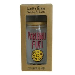 Enesco Gift Pickleball Latte Glass W Lid(Pickleball Latte Glass W Lid) 6 Enesco Gift Pickleball Latte Glass W Lid(Pickleball Latte Glass W Lid) -Enesco Gift 6016234 3