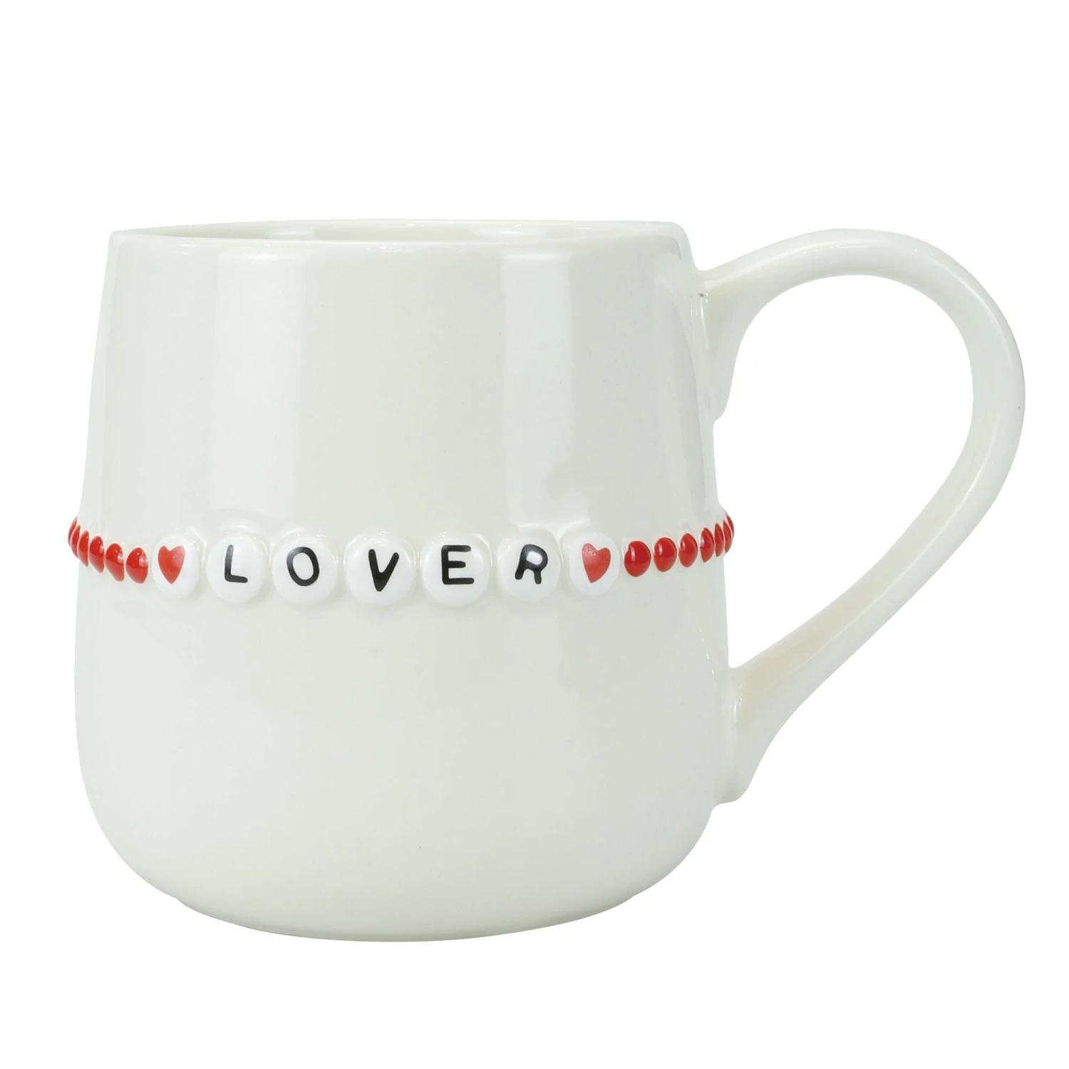 Enesco Gift Lover Beads Sculpt Mug(Lover Beads Sculpt Mug) 1 Enesco Gift Lover Beads Sculpt Mug(Lover Beads Sculpt Mug)
