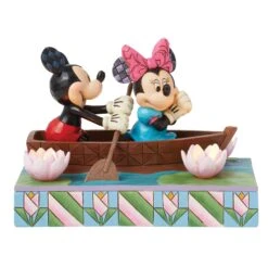 Enesco Gift Mickey & Minnie LED Love Rowbo(Mickey Minnie Led Love Rowbo)