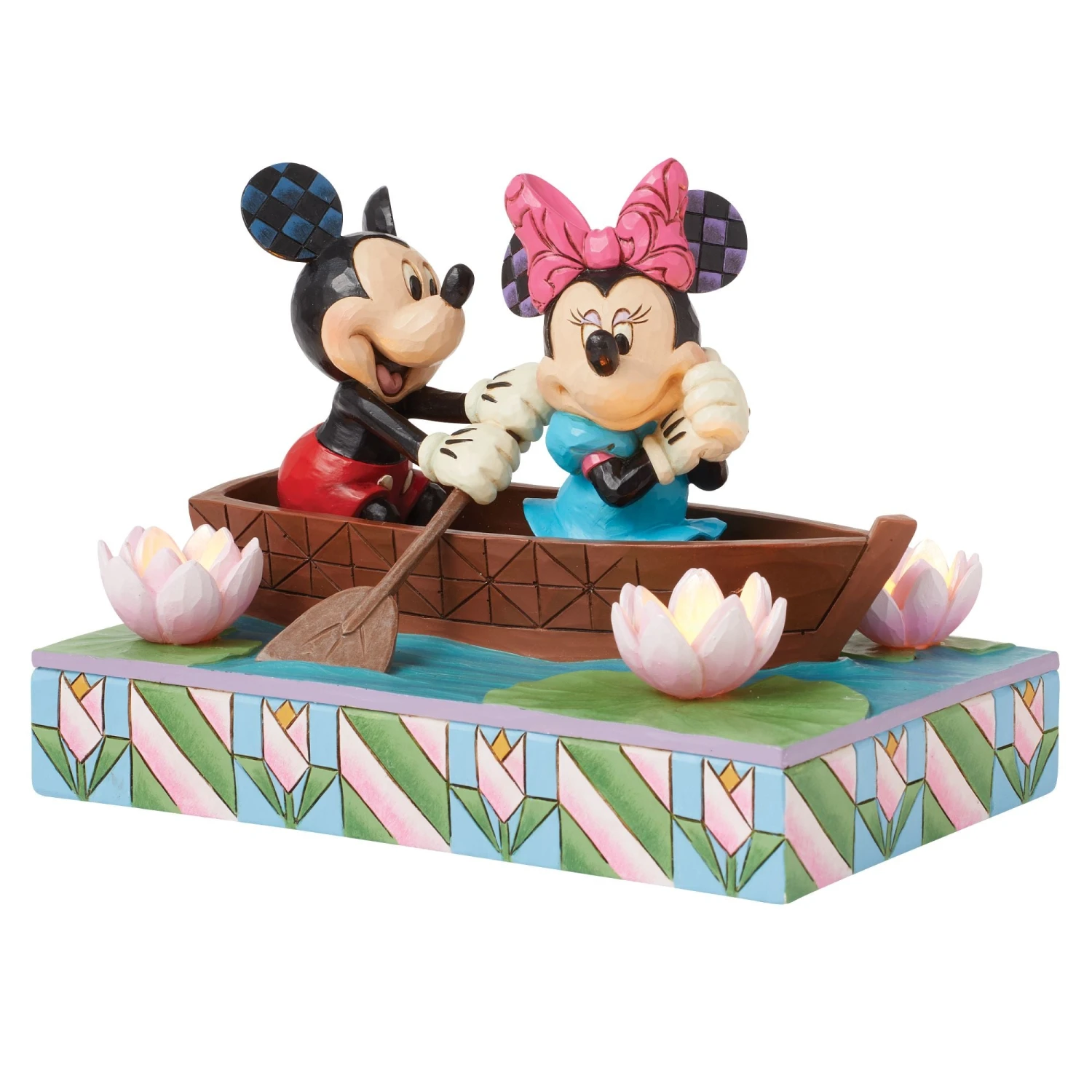 Enesco Gift Mickey & Minnie LED Love Rowbo(Mickey Minnie Led Love Rowbo) 3 Enesco Gift Mickey & Minnie LED Love Rowbo(Mickey Minnie Led Love Rowbo) - Image 3