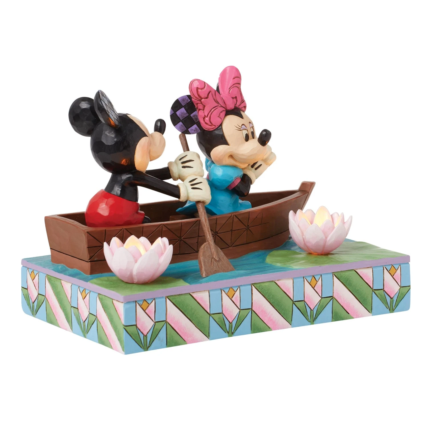Enesco Gift Mickey & Minnie LED Love Rowbo(Mickey Minnie Led Love Rowbo) 4 Enesco Gift Mickey & Minnie LED Love Rowbo(Mickey Minnie Led Love Rowbo) - Image 4
