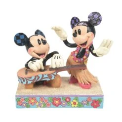 Enesco Gift Mickey And Minnie Hawaii(Mickey And Minnie Hawaii)