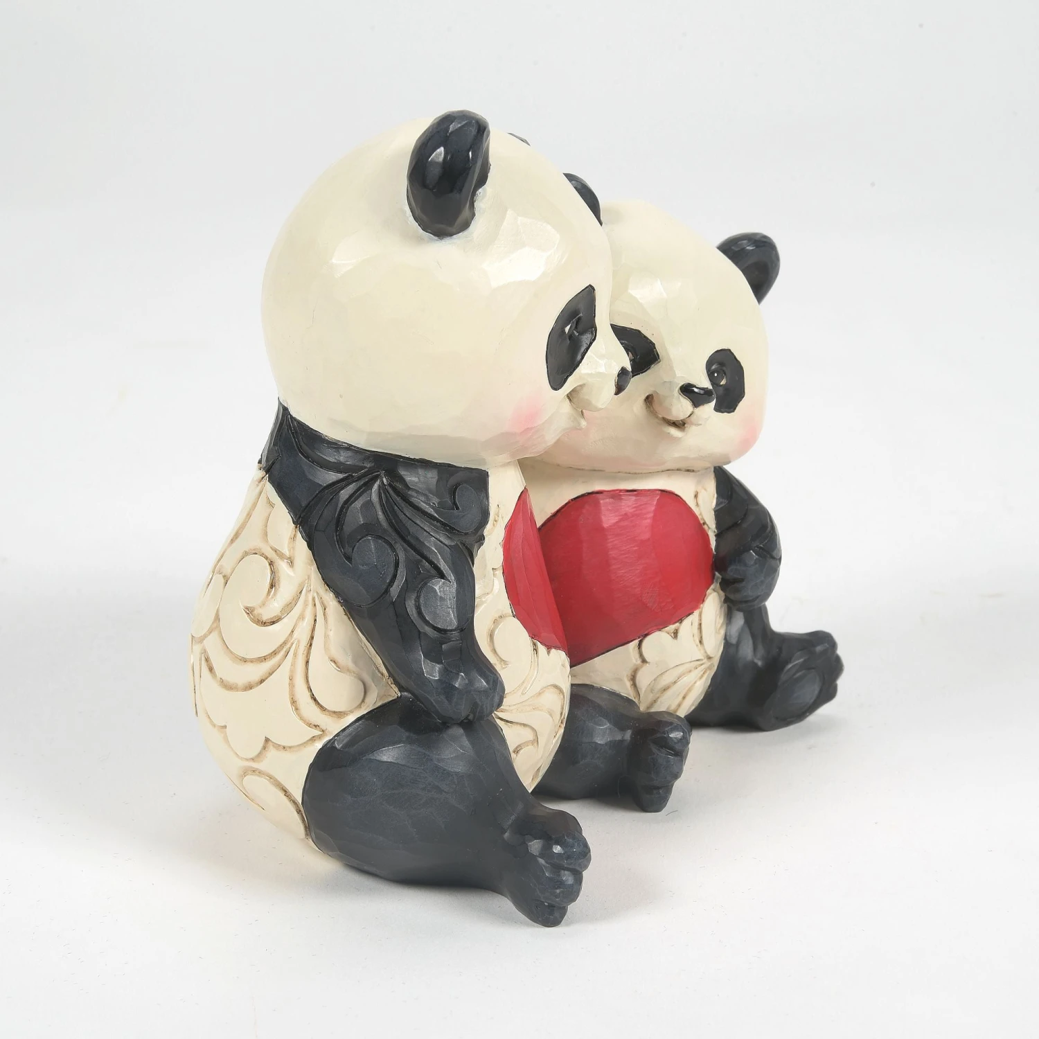 Enesco Gift Panda Couple With Heart Fig(Panda Couple With Heart Fig) 2 Enesco Gift Panda Couple With Heart Fig(Panda Couple With Heart Fig) - Image 2