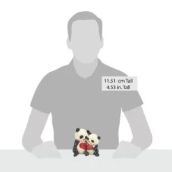 Enesco Gift Panda Couple With Heart Fig(Panda Couple With Heart Fig) 9 Enesco Gift Panda Couple With Heart Fig(Panda Couple With Heart Fig) -Enesco Gift 6016360 5
