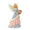 Enesco Gift Angel With Flower Basket Fig(Angel With Flower Basket Fig)