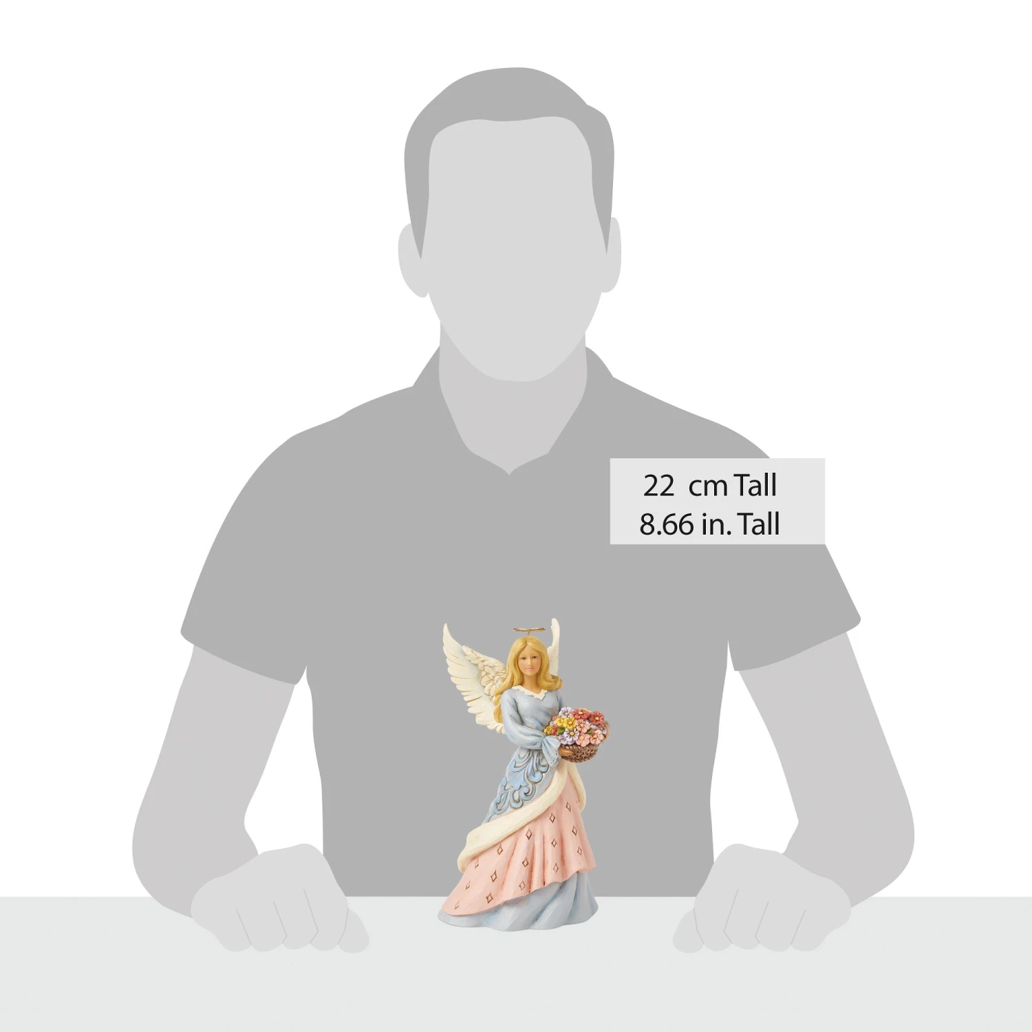 Enesco Gift Angel With Flower Basket Fig(Angel With Flower Basket Fig) 6 Enesco Gift Angel With Flower Basket Fig(Angel With Flower Basket Fig) - Image 6