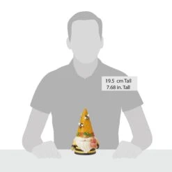 Enesco Gift Beehive Hat Gnome Figurine(Beehive Hat Gnome Figurine) -Enesco Gift 6016374 5