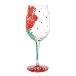 Enesco Gift Valentine'sBouquet Wine Glass(Valentinesbouquet Wine Glass) -Enesco Gift 6016399 2
