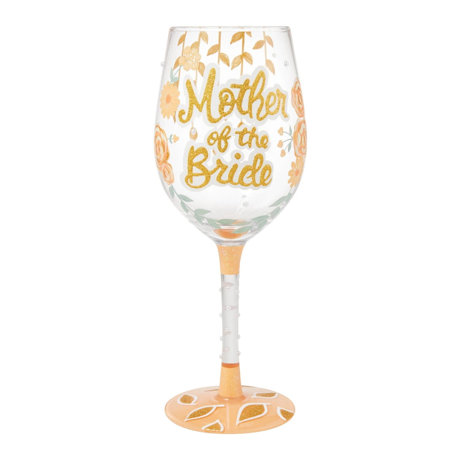 Enesco Gift Mother Of The Bride Wine Glass(Mother Of The Bride Wine Glass 1) 1 Enesco Gift Mother Of The Bride Wine Glass(Mother Of The Bride Wine Glass 1)